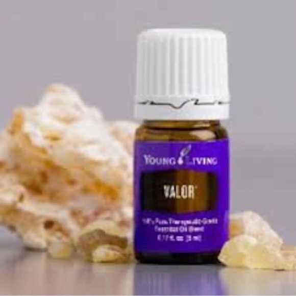 Young Living Amethyst crystal Roller set with V-6 & VALOR 💜 Coat of Arms Blend! - Picture 4 of 6